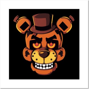 freddy fazbear Posters and Art